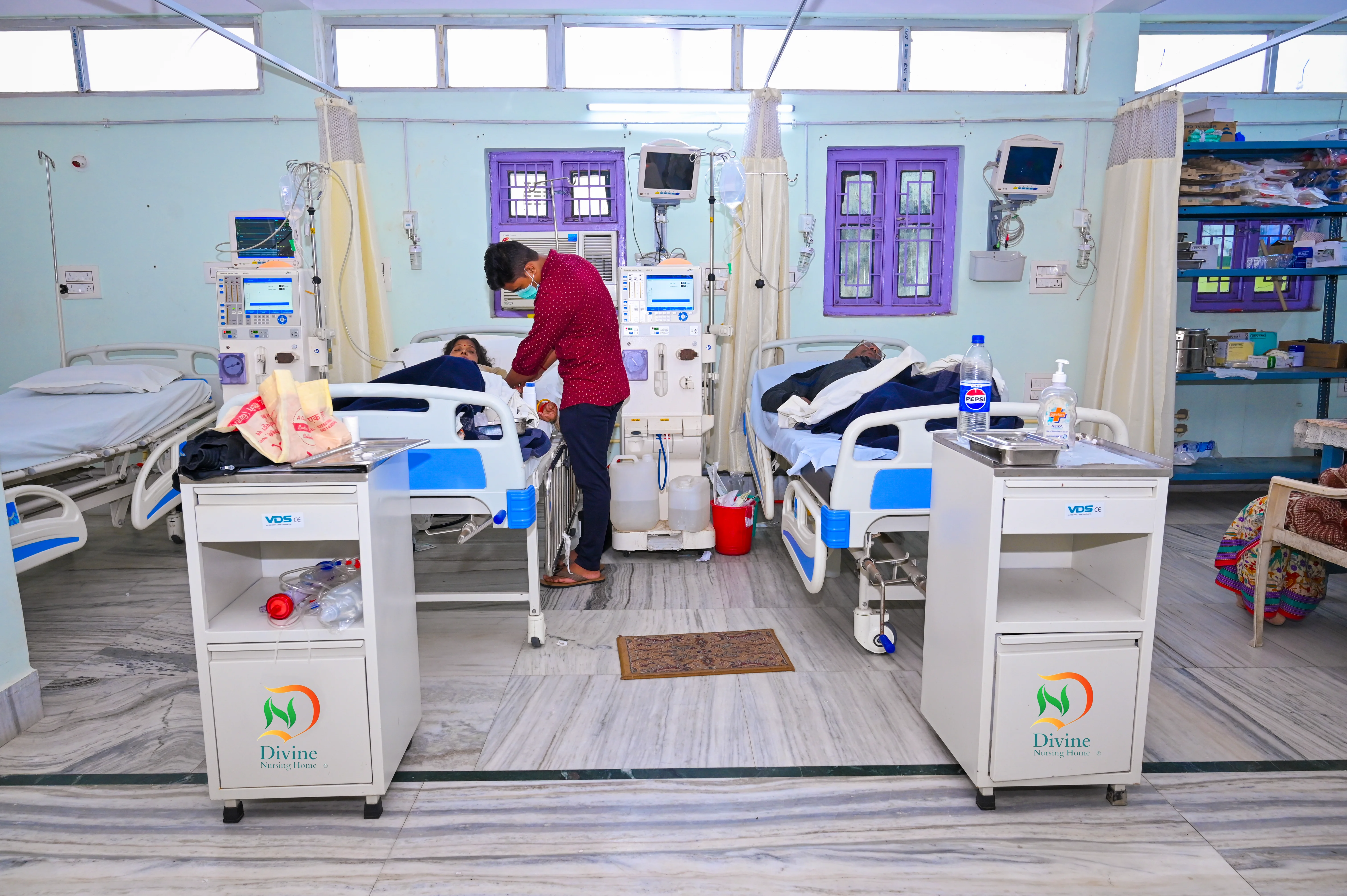 Dialysis facility at Divine Nursing Home Kharagpur West Bengal